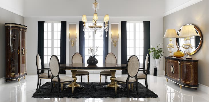 How to add luxury classic furniture according to interior design?